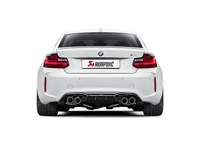Akrapovic 16-17 BMW M2 F87 (Excl M2 Competition) Evolution Line Cat Back (Titanium) w/Carbon Tips  | House of Apex