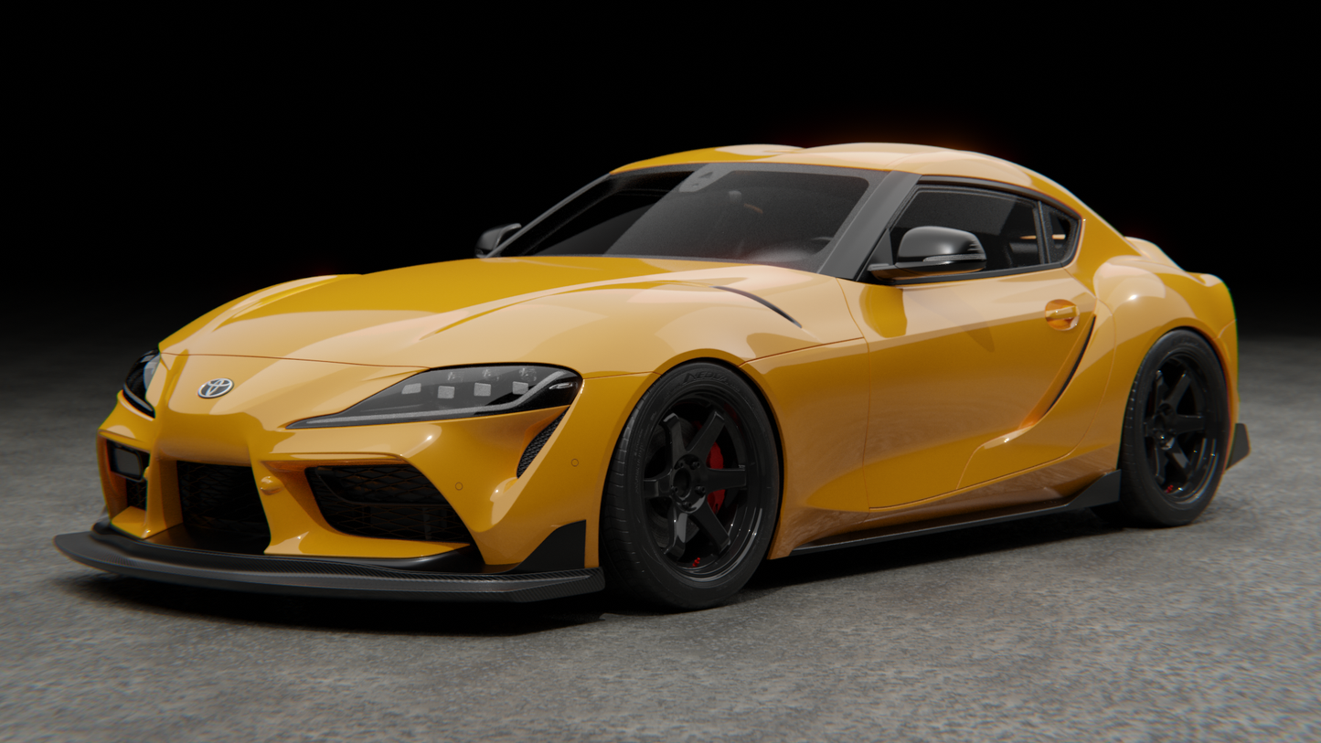 Toyota Supra | Epsilon+ Aerodynamics GT4 Spec Front Lip | House of Apex - House of Apex