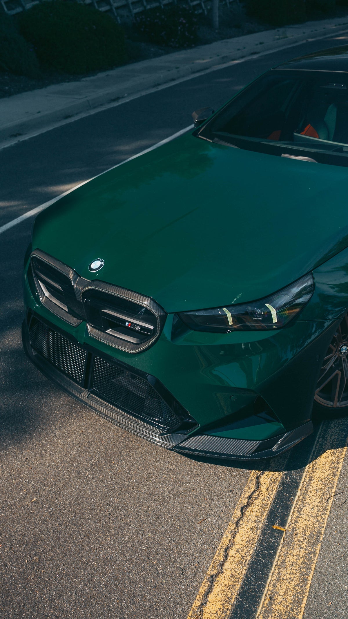 G90/G99 M5 V2 DRY CARBON FIBER FRONT LIP
