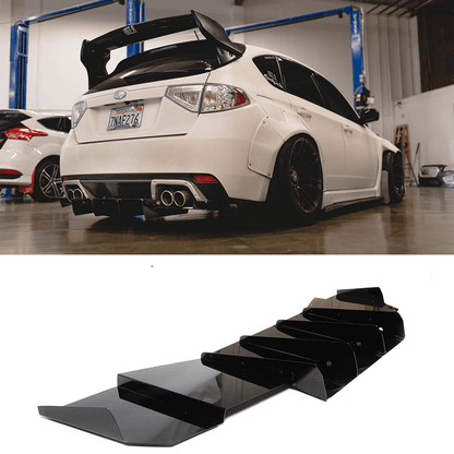 2011 - 2014 Subaru Wrx/Sti Rear Diffuser V2 (Hatchback Models Only)
