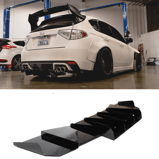 2011 - 2014 Subaru Wrx/Sti Rear Diffuser V2 (Hatchback Models Only)