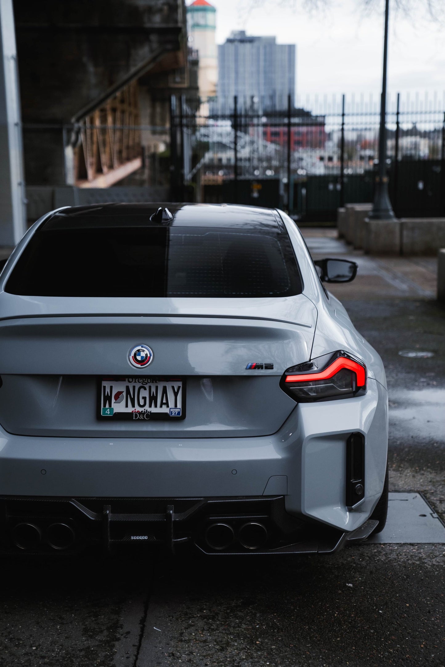 G87 SQ Dry Carbon Fiber Diffuser