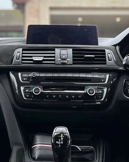 BMW 3 Series F30 Carbon Fiber Radio Cover Trim (2011 - 2019)