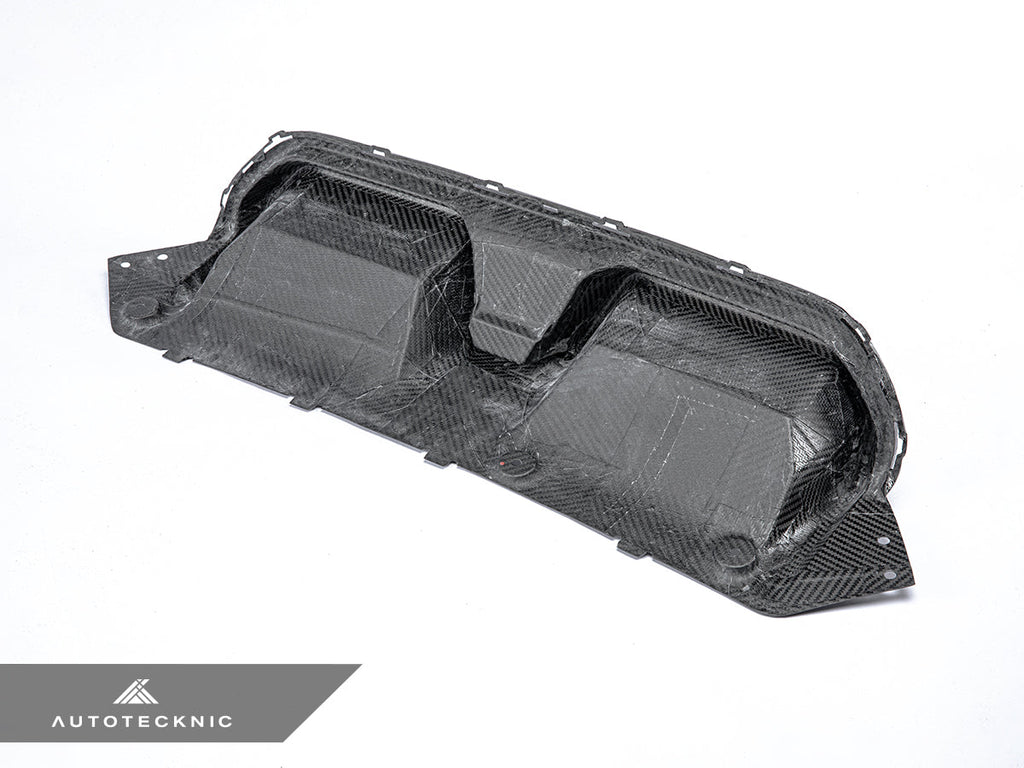 AutoTecknic Dry Carbon Competition Sport Rear Diffuser - BMW F90 M5