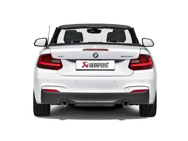Akrapovic 16-17 BMW M240i (F22 F23) Evolution Line Cat Back (SS) w/ Carbon Tips (Req. Link Pipe)  | House of Apex