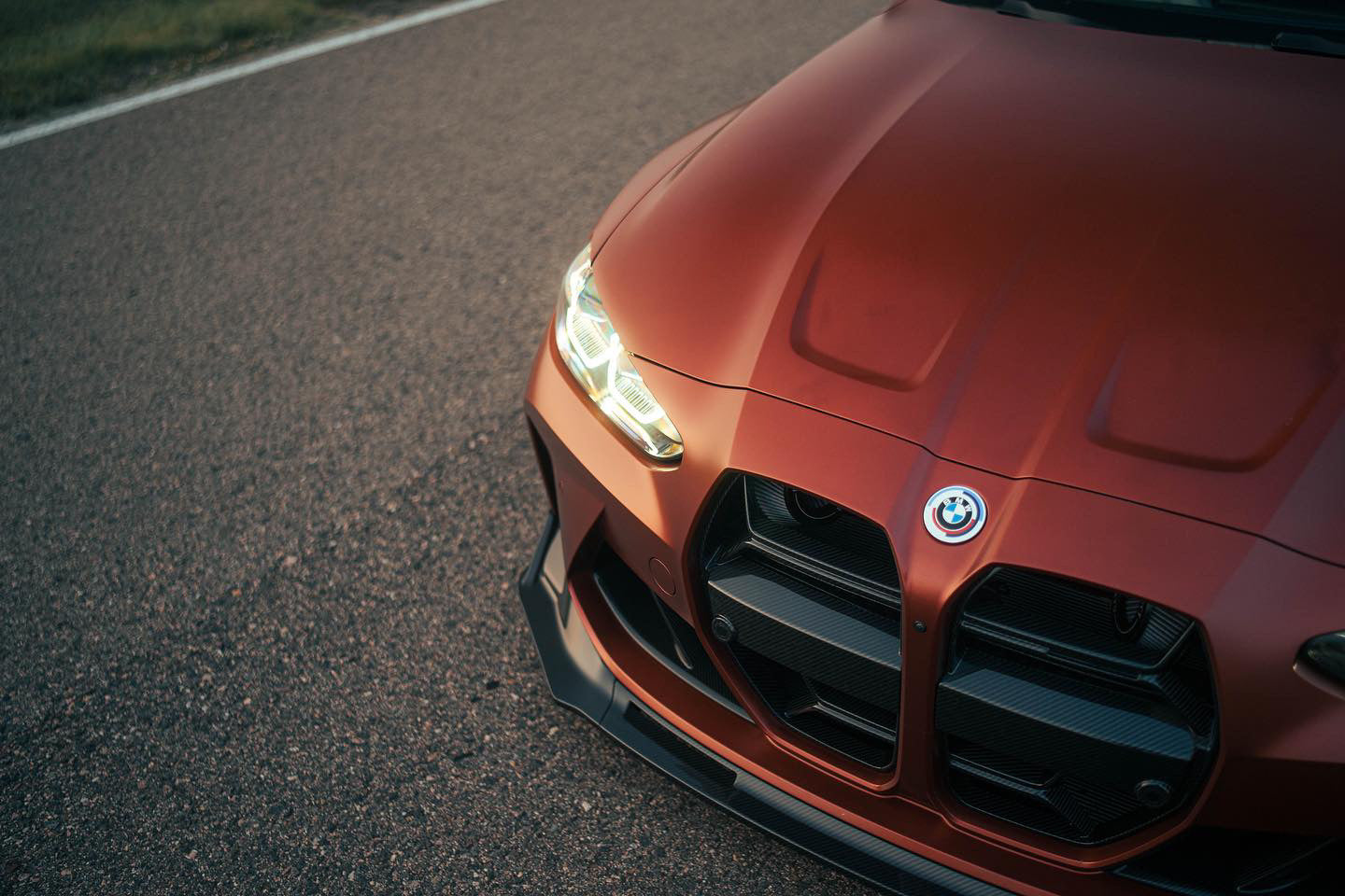 G8X Dry Carbon Fiber V2 Grill With or Without ACC