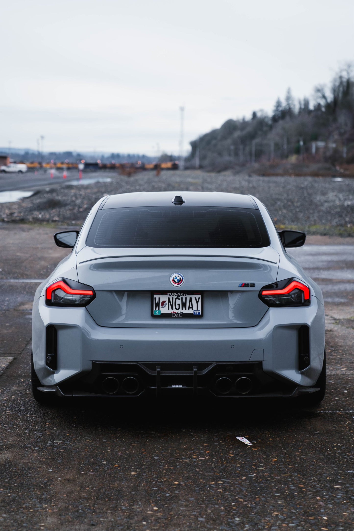 G87 SQ Dry Carbon Fiber Diffuser