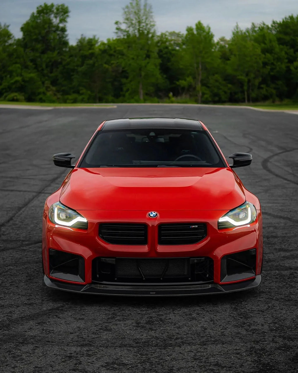 BMW 2 Series G87 M2 MHC Style Carbon Fiber Front Lip (2023+)