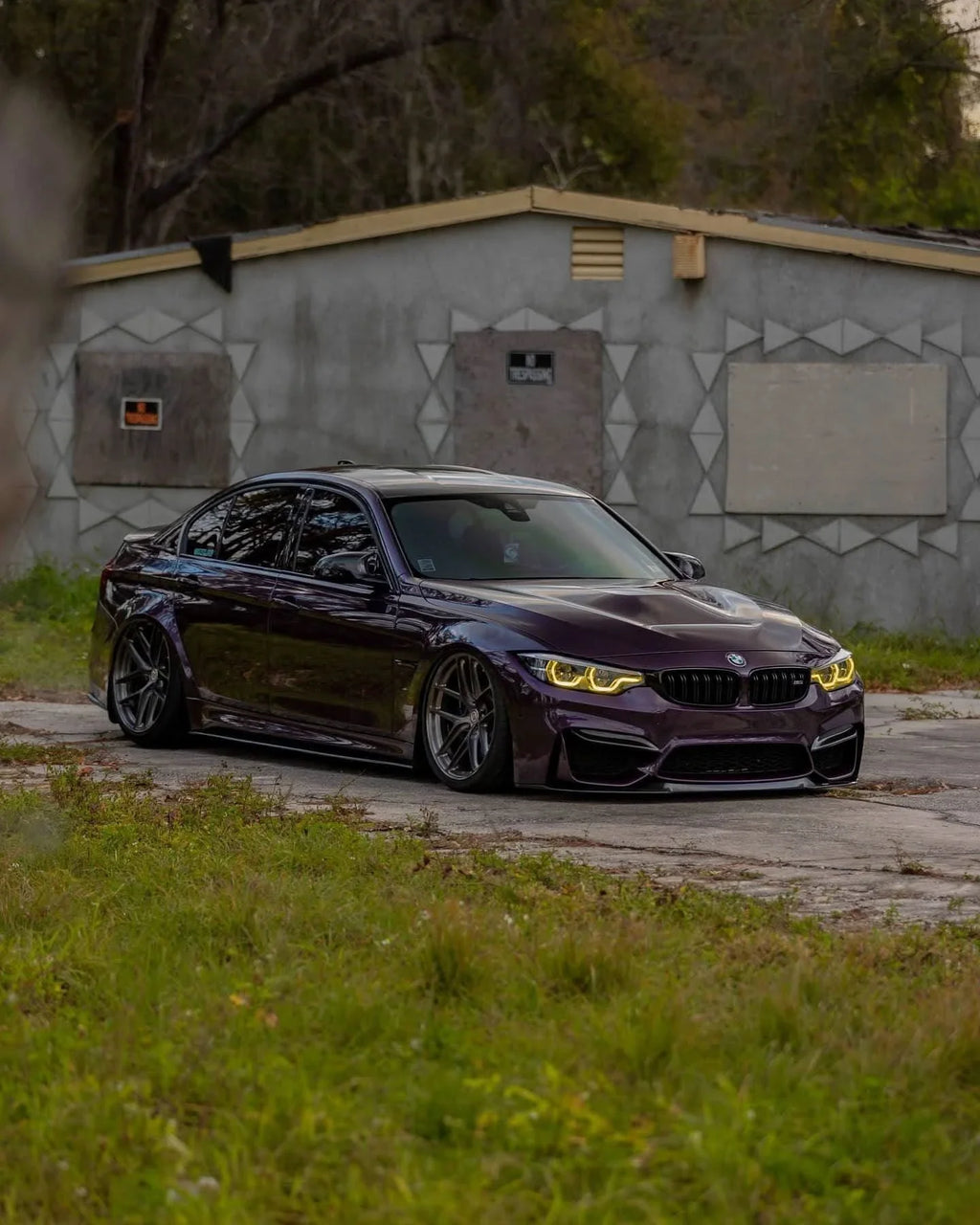 BMW 3 Series F80 M3 F82 F83 M4 CS Style Carbon Fiber Front Lip (2015 - 2019)