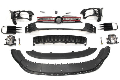2010-2014 Volkswagen MK6 Golf GTI Style Front Bumper with Grille