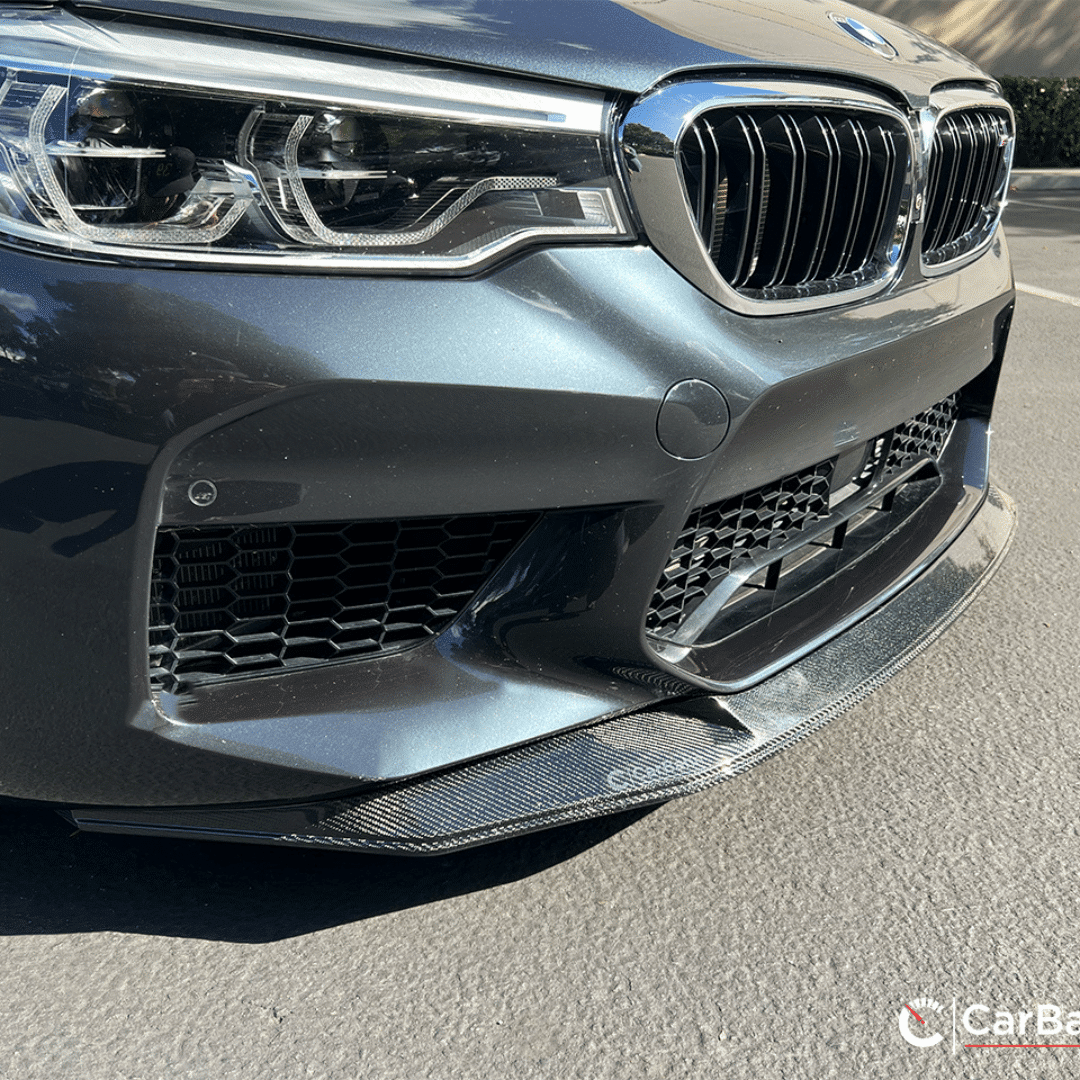 BMW F90 M5 (2017-2019) Gloss Carbon Front Splitter
