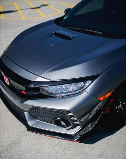 2017- 2020 Honda Civic Type R Canards V1 ( Carbon )