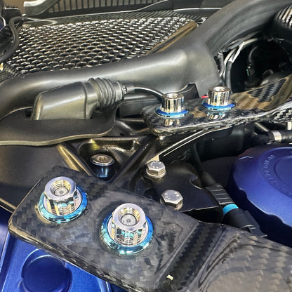 JDC Titanium Strut Brace Hardware Kit | 2021-2026 BMW M3/M4 | House of Apex - House of Apex