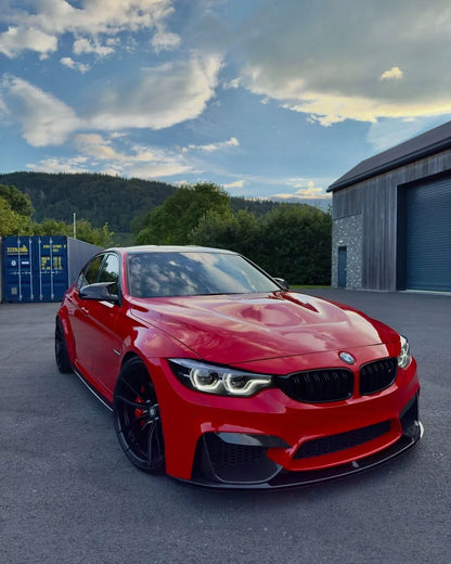 BMW 3 Series F80 M3 F82 F83 M4 M Performance Style Carbon Fiber Front Lip (2015 - 2019)