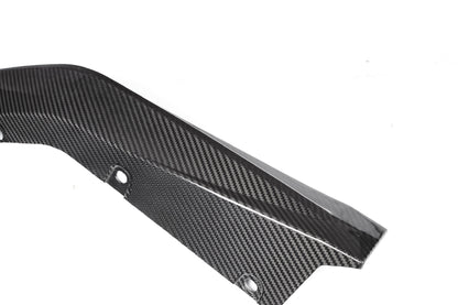 G8X Dry Carbon Fiber Rear OEM Style Replacement Bumper Splitters