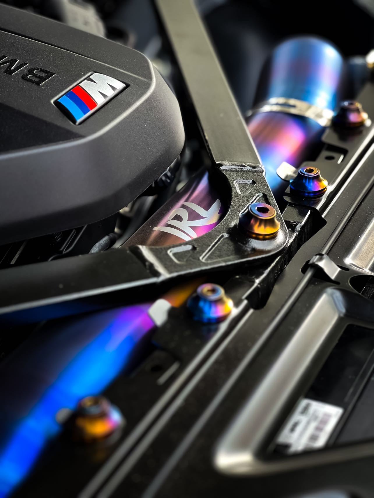 IRL G8X Titanium Front Mount Intakes