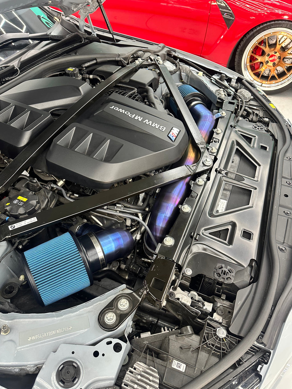 IRL G8X Top Mount Titanium Intake
