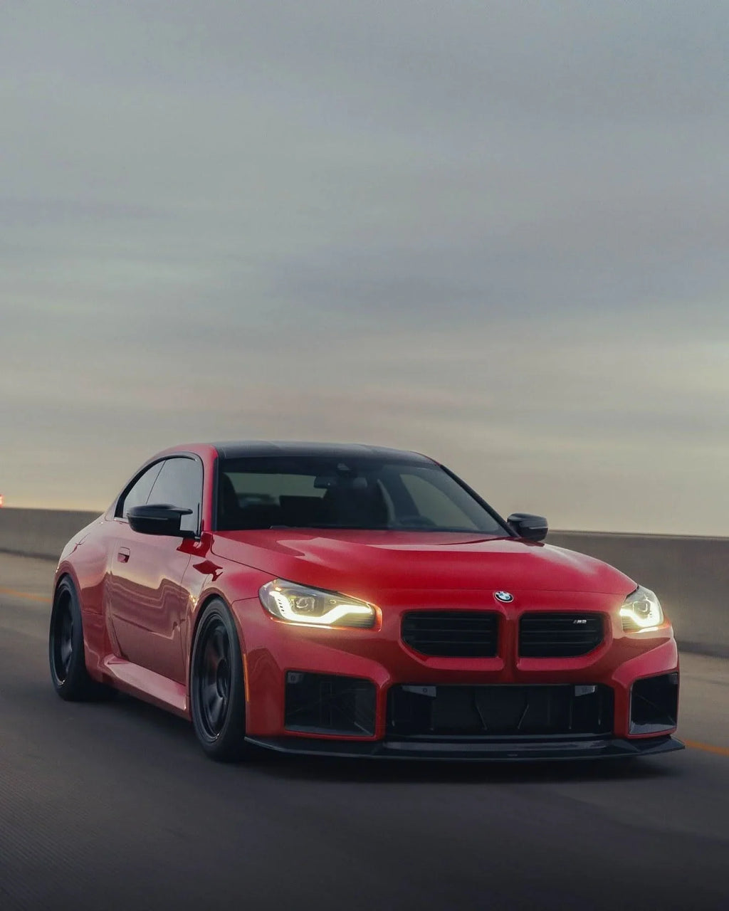 BMW 2 Series G87 M2 MHC Style Carbon Fiber Front Lip (2023+)