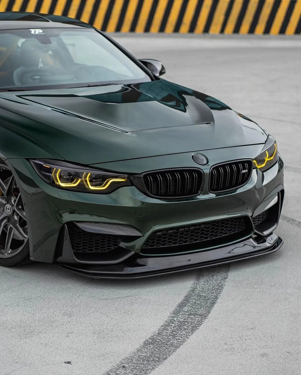 BMW 3 Series F80 M3 F82 F83 M4 GTS Style Carbon Fiber Front Lip (2015 - 2021)
