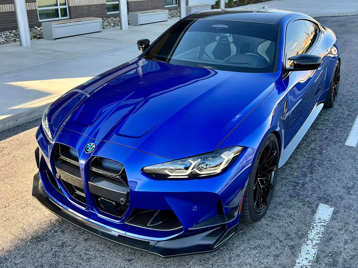AutoTecknic Dry Carbon Versus Front Aero Lip - G80 M3 | G82/ G83 M4
