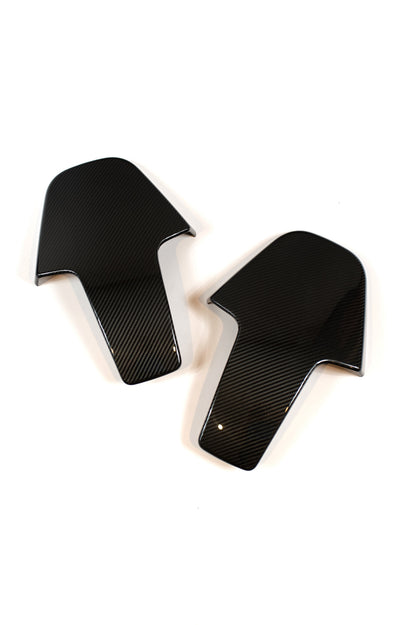 G8X Dry Carbon Fiber Head Rest Covers