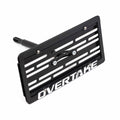 OVERTAKE MaxxAdjust License Plate Relocation Kit - Subaru 2008-2014 WRX, 2008-2014 STI