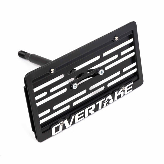 OVERTAKE MaxxAdjust License Plate Relocation Kit - Subaru 2002-2007 WRX, 2004-2007 STI