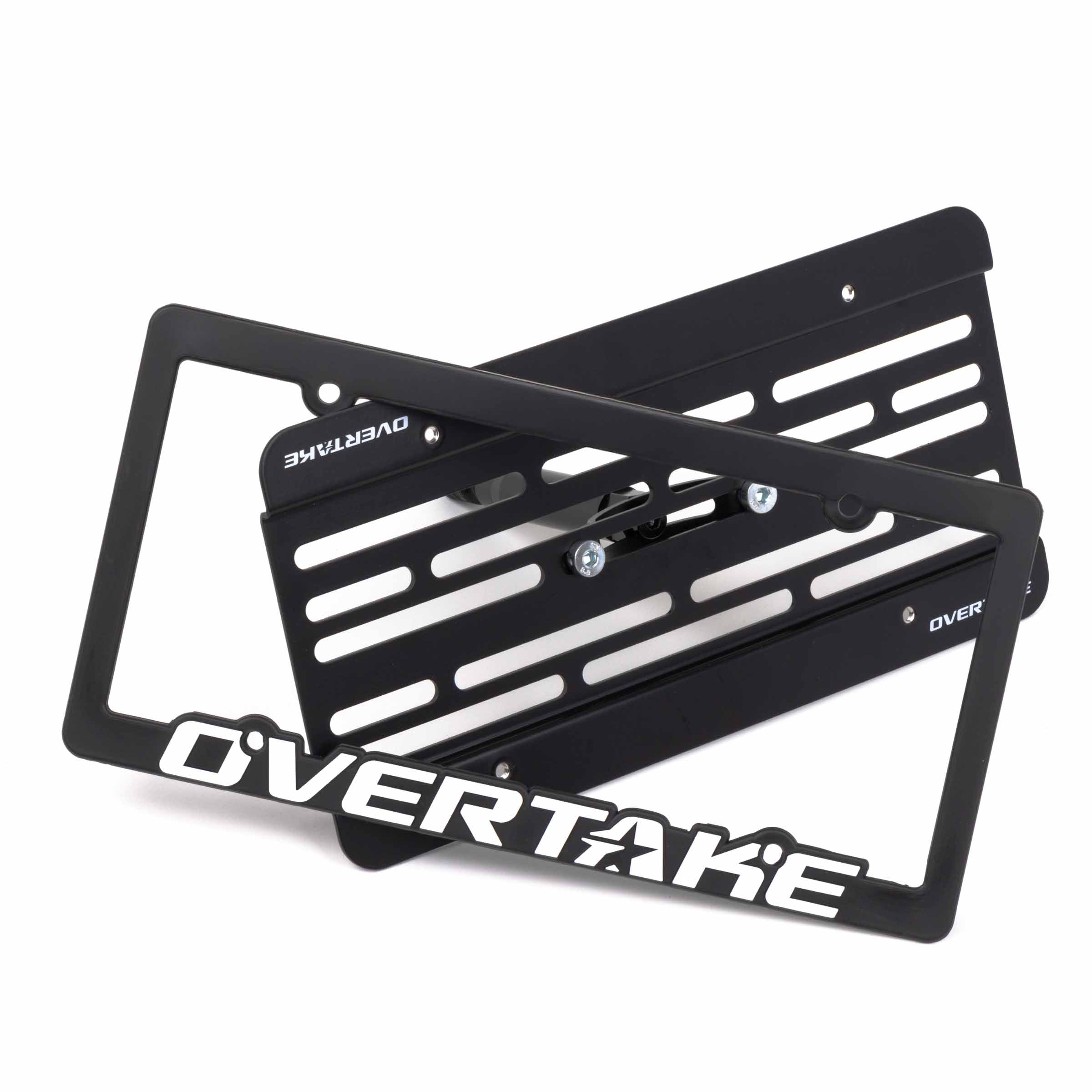 OVERTAKE MaxxAdjust License Plate Relocation Kit - 2018-2026 WRX / 2018-2021 STI