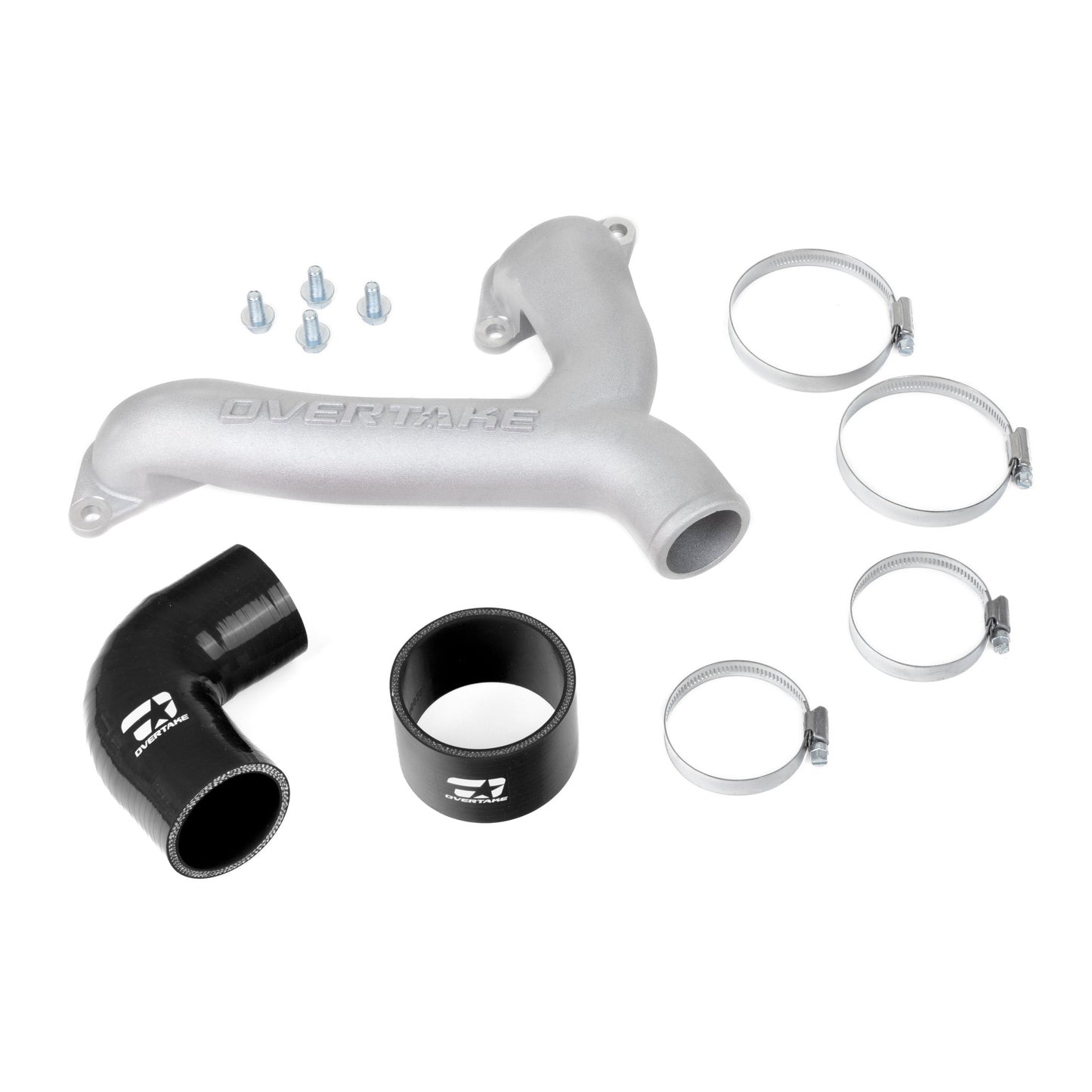 OVERTAKE Top Mount Intercooler Y-Pipe Kit - Subaru 2004-2021 STI, 2002-2007 WRX
