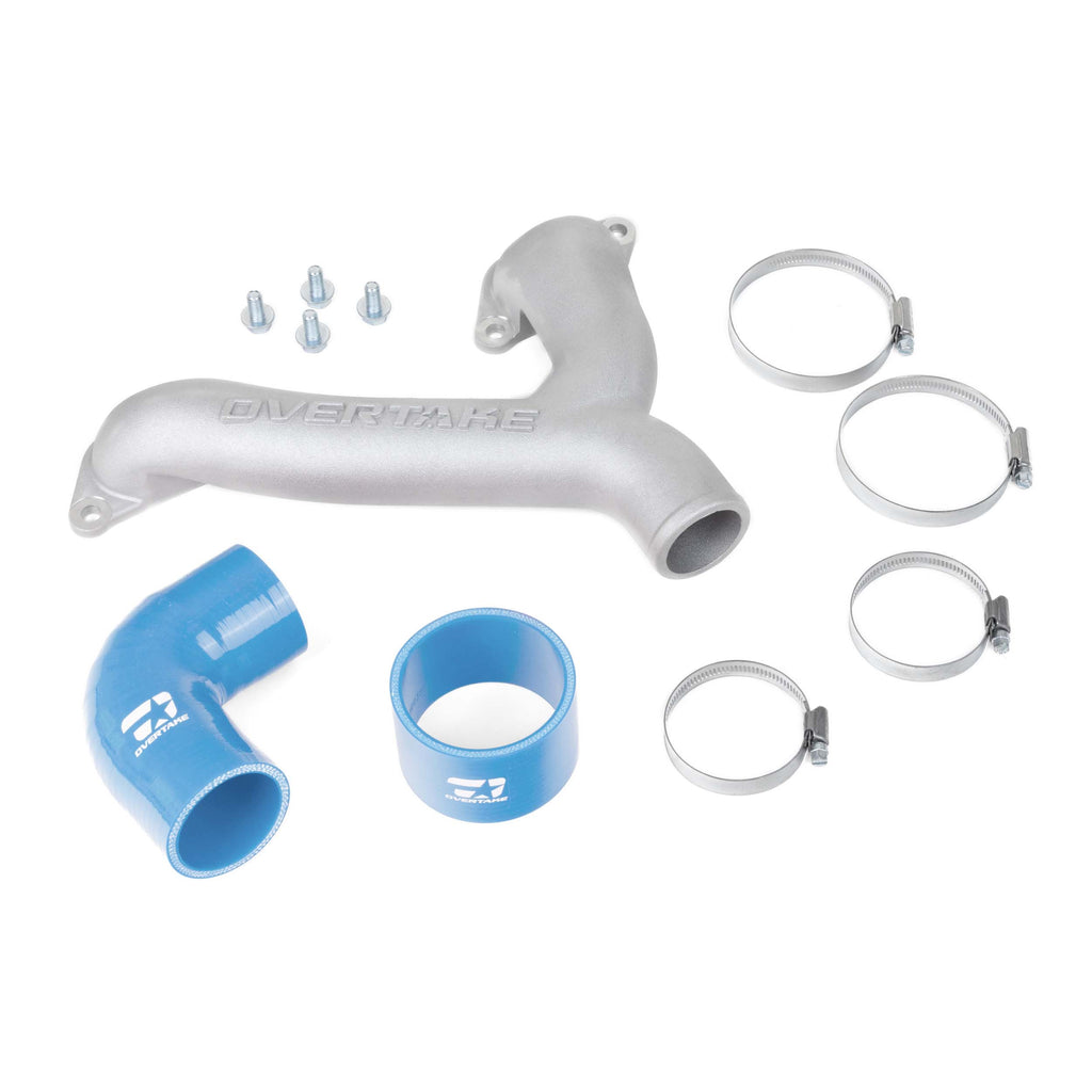 OVERTAKE Top Mount Intercooler Y-Pipe Kit - Subaru 2004-2021 STI, 2002-2007 WRX