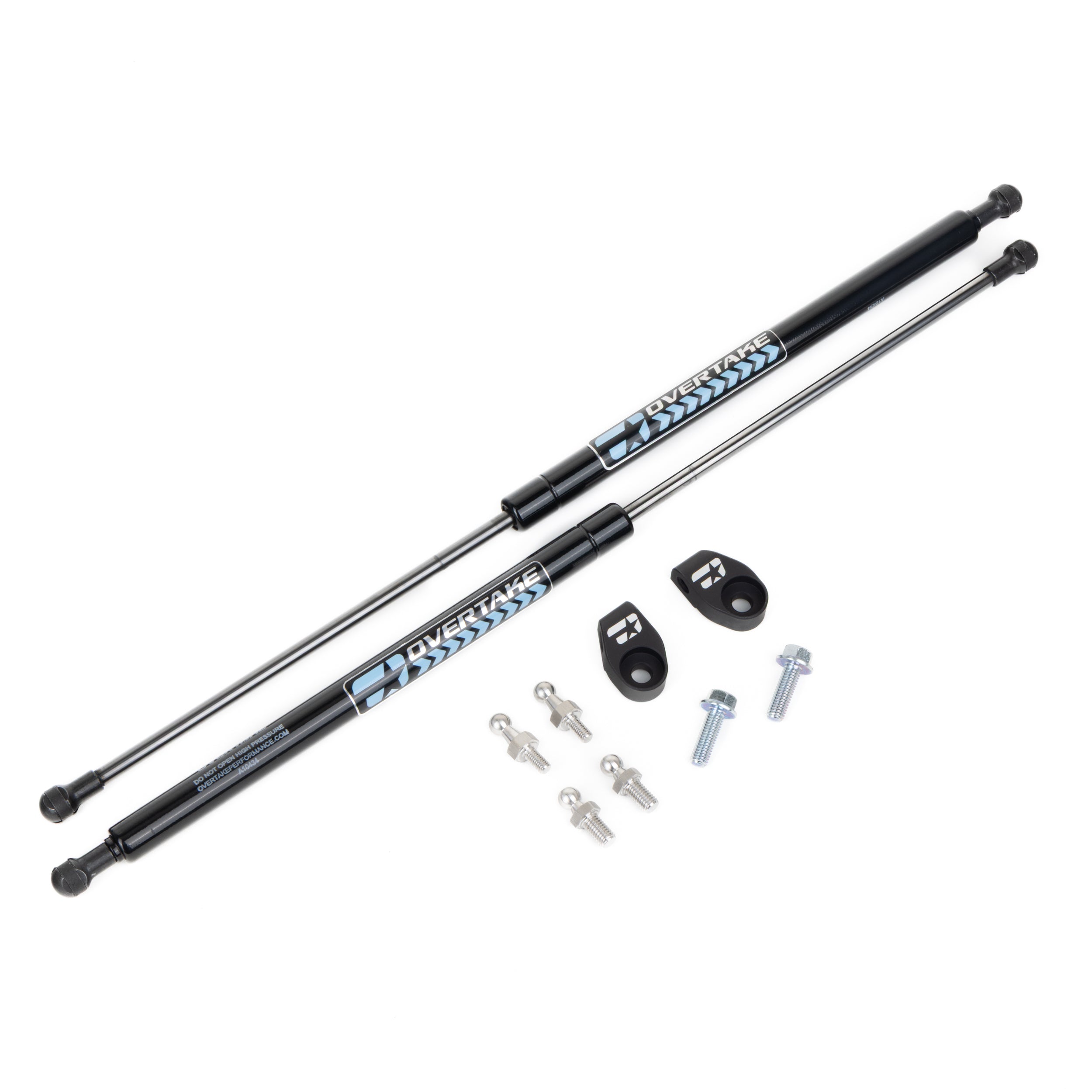 OVERTAKE Hi-Lift Hood Strut Kit - Subaru 2002-2007 WRX, 2004-2007 STI