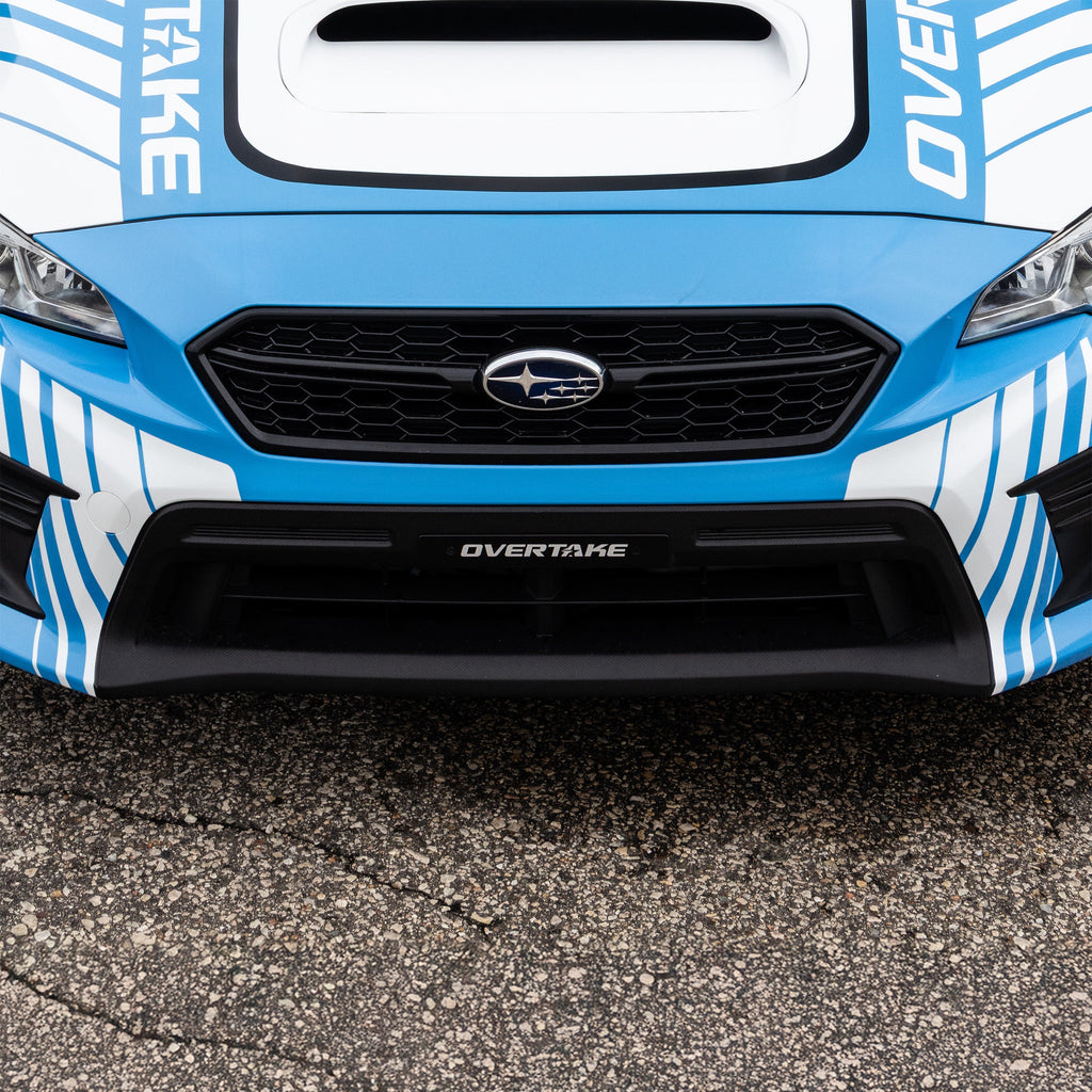 OVERTAKE Front License Plate Delete - Subaru 2015-2021 WRX, 2015-2021 STI