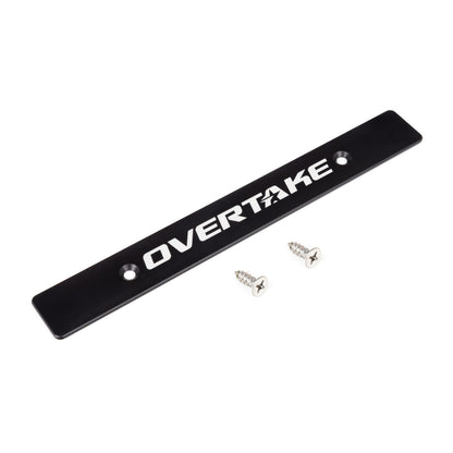 OVERTAKE Front License Plate Delete - Toyota GR86 / Subaru BRZ
