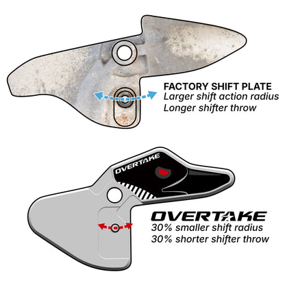 OVERTAKE Short Shift Transmission Plate - Subaru 2015-2026 WRX