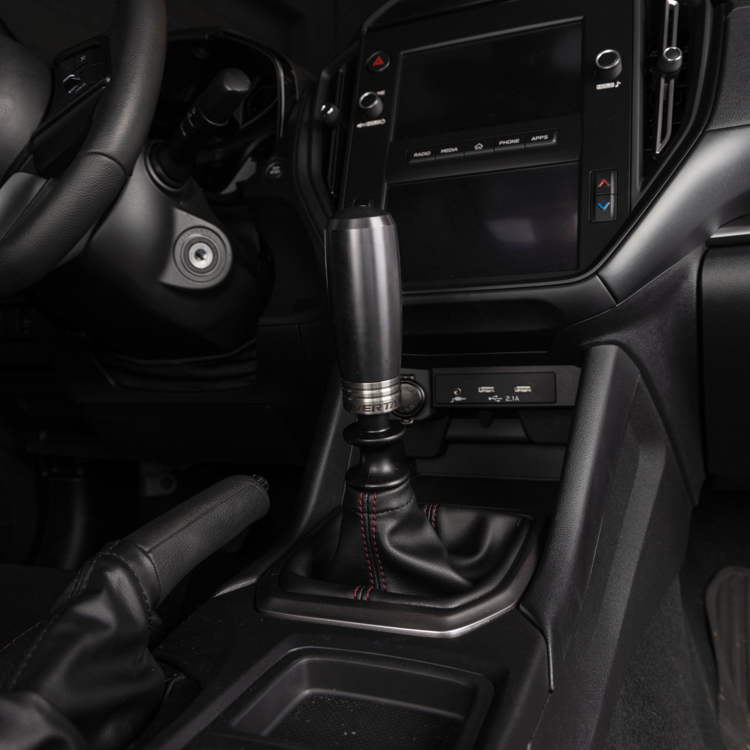 OVERTAKE ModKnob Weighted Delrin Shift Knob - Tall - Subaru Manual Transmission
