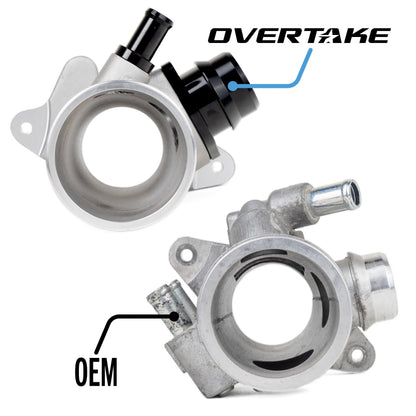 OVERTAKE Aluminum BIG TURBO Inlet - Subaru 2022-2026 WRX