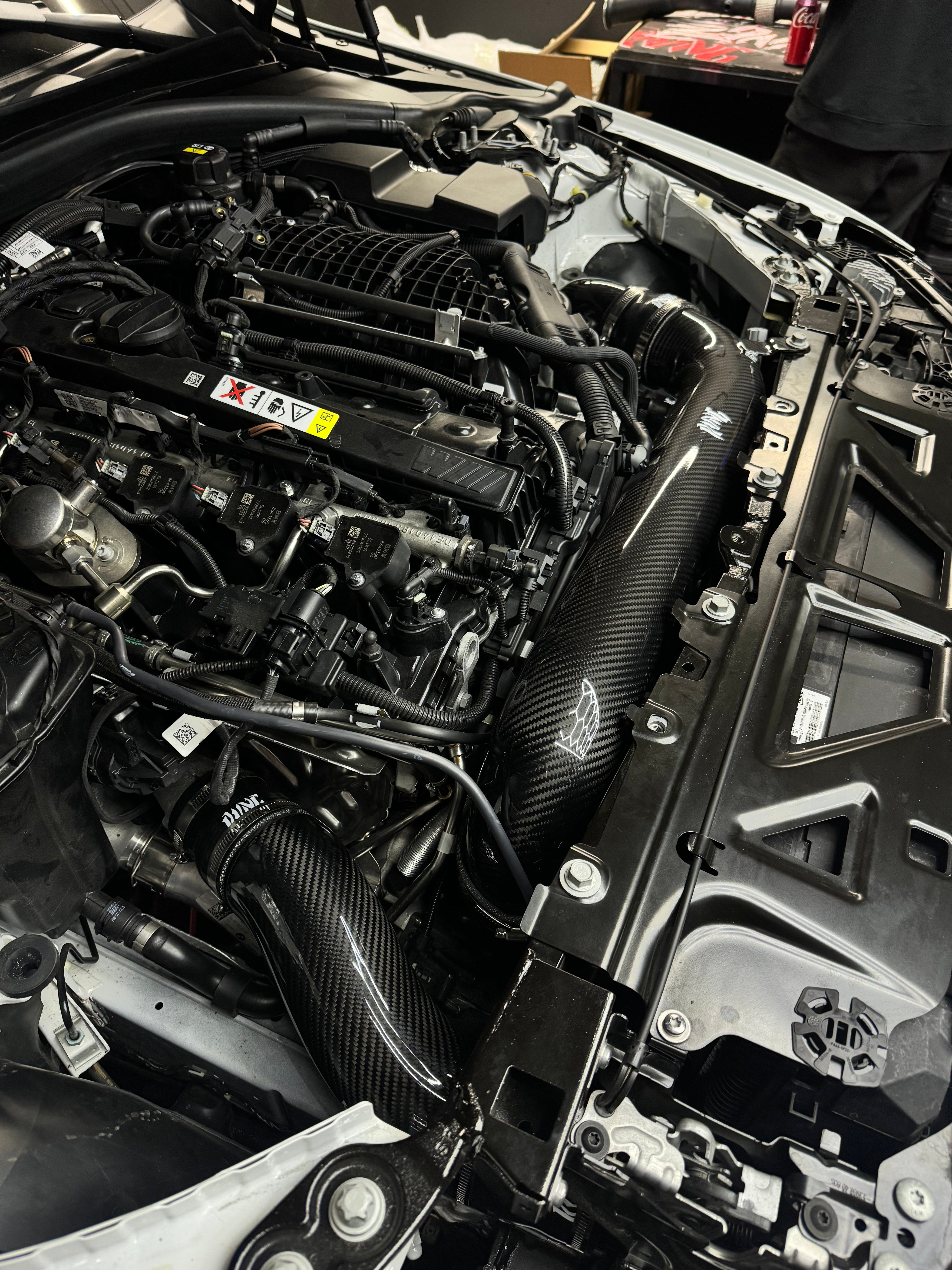 Rvng (G80,G82,G87) V2 S58 Full Carbon Front Mount Intake Kit | House of Apex - House of Apex