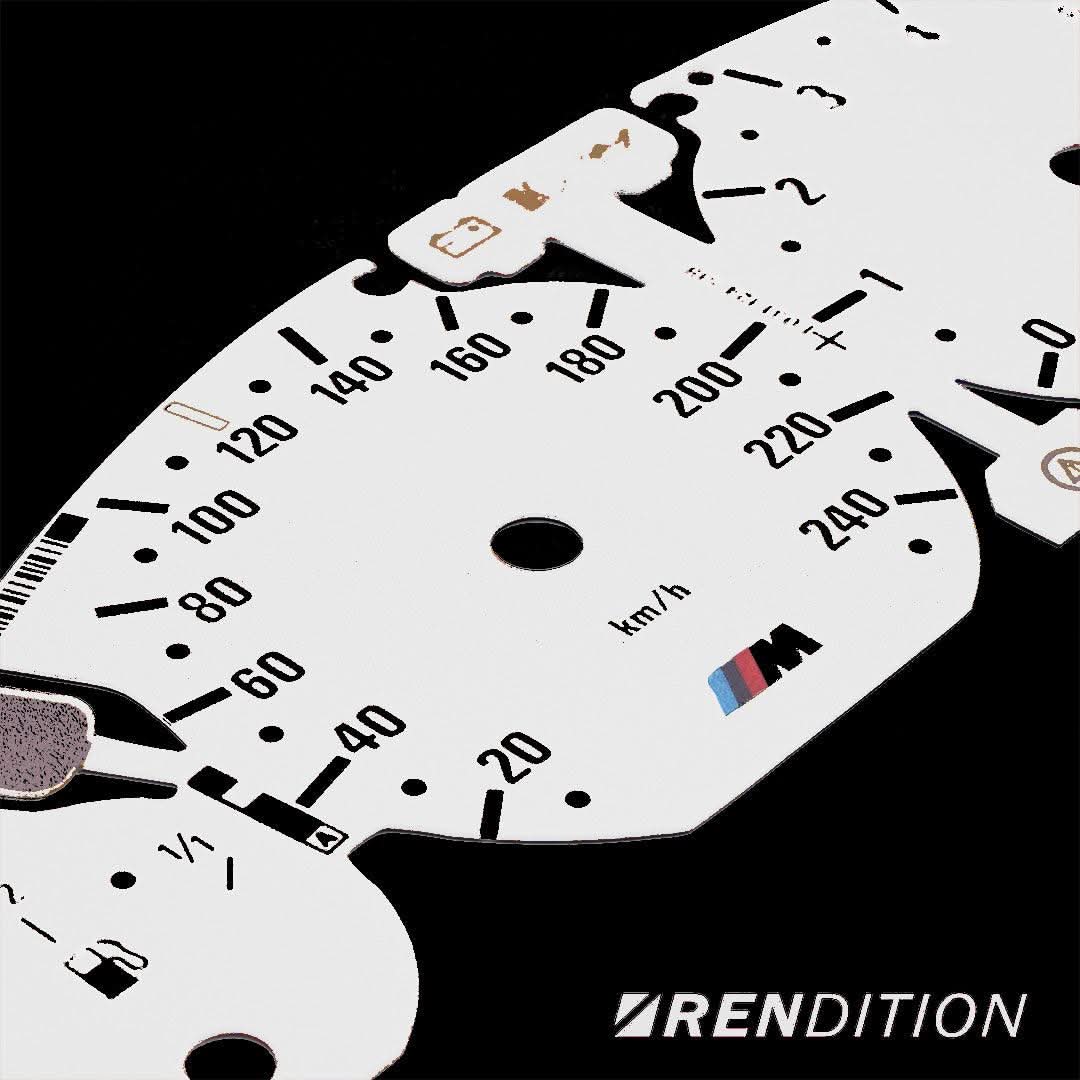 BMW E46 Gauge Cluster Face