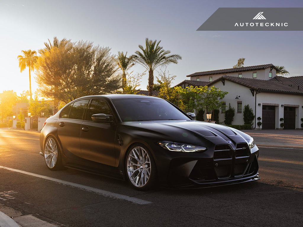 AutoTecknic Dry Carbon Motorsport V1 Front Grille Set - G80 M3 | G82/ G83 M4