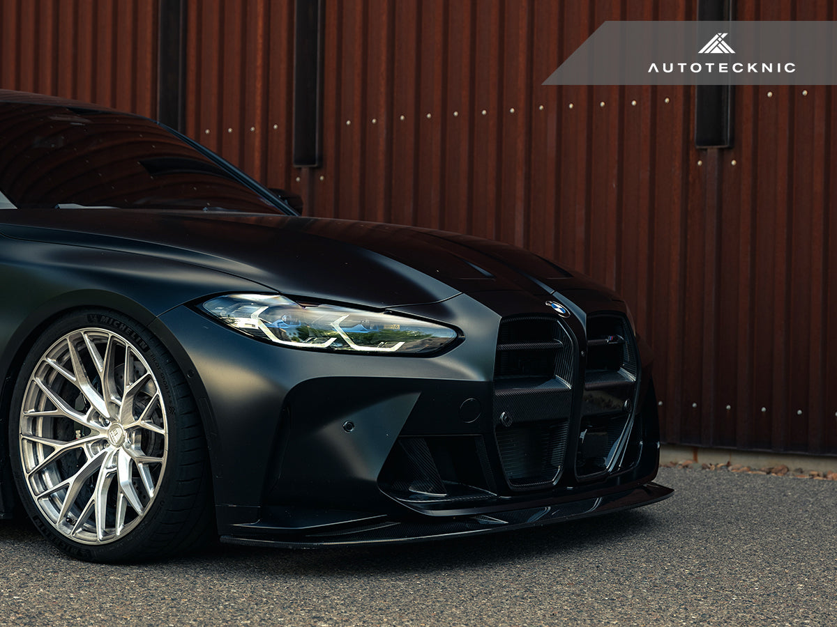 AutoTecknic Dry Carbon Motorsport V1 Front Grille Set - G80 M3 | G82/ G83 M4