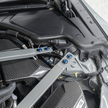 JDC Titanium Engine Bay Dress-Up Hardware Kit | 2021-2026 BMW M3/M4 | House of Apex - House of Apex