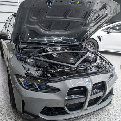 JDC Titanium Engine Bay Dress-Up Hardware Kit | 2021-2026 BMW M3/M4 | House of Apex - House of Apex