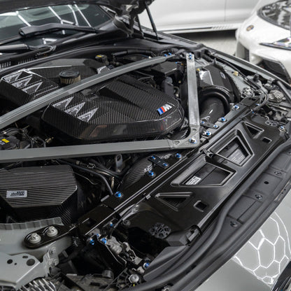 JDC Titanium Engine Bay Dress-Up Hardware Kit | 2021-2026 BMW M3/M4 | House of Apex - House of Apex