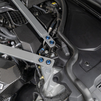 JDC Titanium Engine Bay Dress-Up Hardware Kit | 2021-2026 BMW M3/M4 | House of Apex - House of Apex