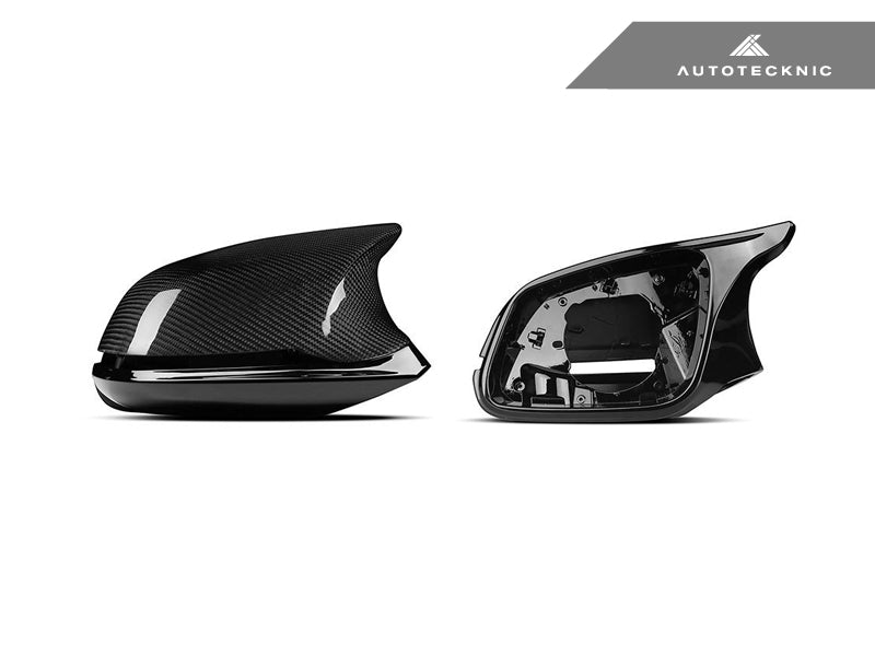 AutoTecknic Version III M-Inspired Dry Carbon Mirror Housing Kit - F30 3-Series | F87 M2