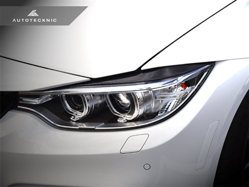 AutoTecknic Carbon Fiber Headlight Trim Set - F80 M3 | F82/ F83 M4