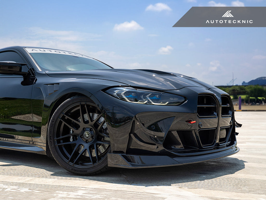 AutoTecknic Dry Carbon Motorsports Front Aero Lip - G80 M3 | G82/ G83 M4