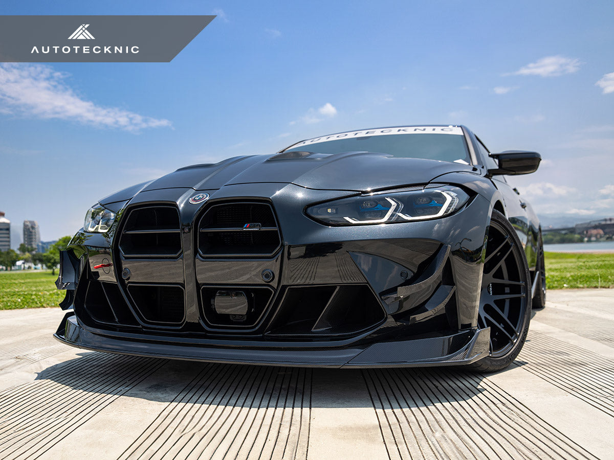 AutoTecknic Dry Carbon Motorsports Front Aero Lip - G80 M3 | G82/ G83 M4