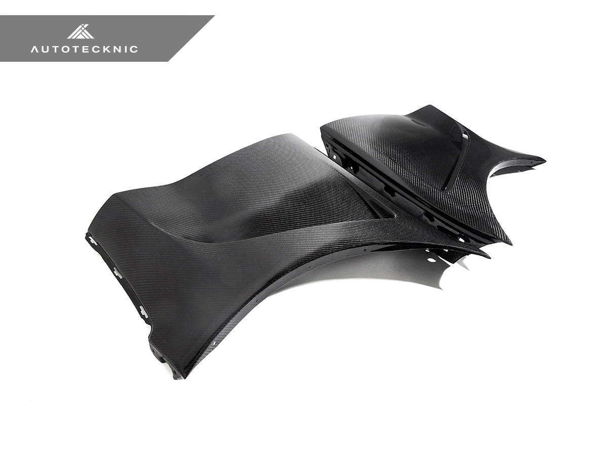 AutoTecknic Dry Carbon V1 Fender Set - A90 Supra