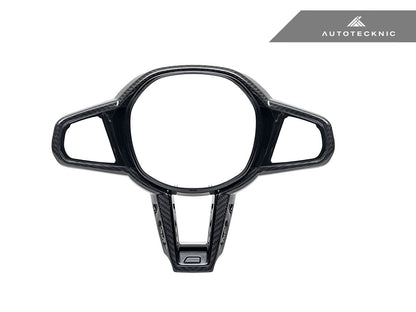 AutoTecknic LCI Carbon Steering Wheel Trim - G20